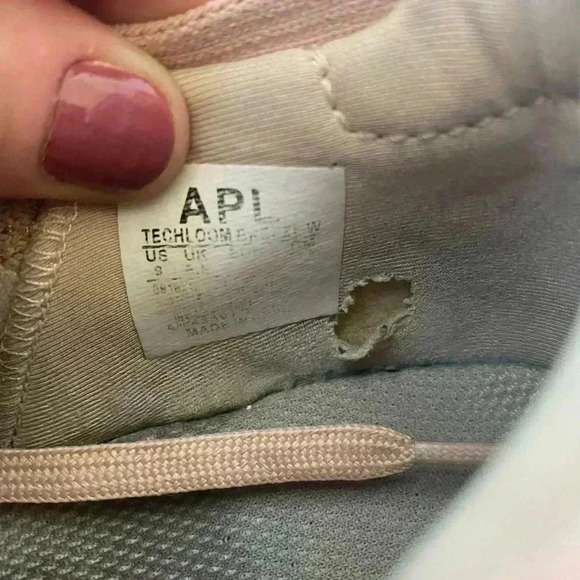 apl techloom breeze womens tan sparkle Size 8 - Picture 6 of 8